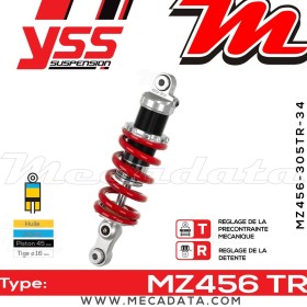 Amortisseur YSS MZ456 TRL ~ Honda NC 750 XA ABS (RC90A) ~ Annee 2016