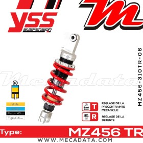 Amortisseur YSS MZ456 TR ~ Kawasaki VN 800 B Classic (VN800ABA) ~ Annee 2000