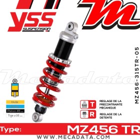 Amortisseur YSS MZ456 TR ~ Suzuki GSX-R 1100 (GU74CD) ~ Annee 1987