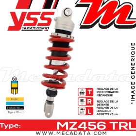 Amortisseur YSS MZ456 TRL ~ Suzuki SV 650 (AV1331) ~ Annee 1999