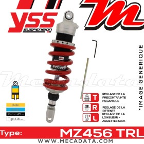 Amortisseur YSS MZ456 TRL ~ Triumph Thunderbird 900 Sport (T309RD) ~ Annee 2003