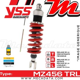 Amortisseur YSS MZ456 TRL ~ Honda XL 600 V Transalp (PD06) ~ Annee 1992