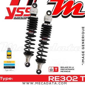 Amortisseur YSS RE302 T ~ Triumph Bonneville 800 T100 Centennial (908MD) ~ Annee 2002