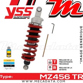 Amortisseur YSS MZ456 TR ~ Suzuki DR 600 SU (SN41AD) ~ Annee 1987