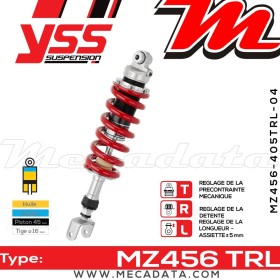 Amortisseur YSS MZ456 TRL ~ Honda VF 1000 F Interceptor (SC15) ~ Annee 1984