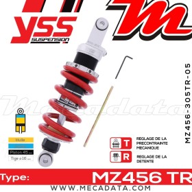 Amortisseur YSS MZ456 TR ~ Honda CBR 900 RR Fireblade (SC33D) ~ Annee 1998