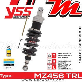 Amortisseur YSS MZ456 TRL ~ BMW R 1150 R Rockster (R21/R28) ~ Annee 2003