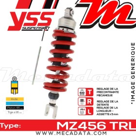 Amortisseur YSS MZ456 TRL ~ Honda XL 600 R (PD03) ~ Annee 1987