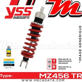 Amortisseur YSS MZ456 TR ~ Honda XR 600 R (PE04) ~ Annee 1990