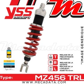 Amortisseur YSS MZ456 TRL ~ Honda XR 400 R (NE03A) ~ Annee 2002