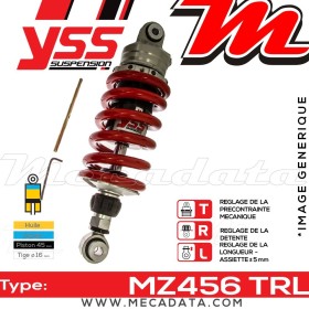 Amortisseur YSS MZ456 TRL ~ Honda CBR 600 F (PC31E) ~ Annee 1996