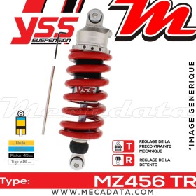 Amortisseur YSS MZ456 TR ~ Honda CBX 1000 (SC06) ~ Annee 1981