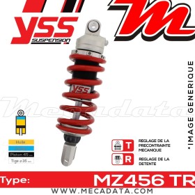Amortisseur YSS MZ456 TR ~ Suzuki GSX 1100 G (GV74A) ~ Annee 1994 - 1996