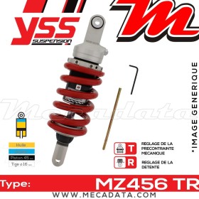 Amortisseur YSS MZ456 TR ~ Honda CB 600 F Hornet (PC34D) ~ Annee 2001