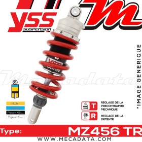 Amortisseur YSS MZ456 TR ~ Suzuki GSF 400 Bandit (GK75A) ~ Annee 1992