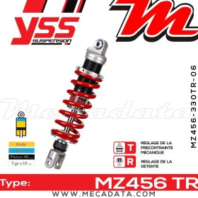 Amortisseur YSS MZ456 TR ~ Suzuki GSX-R 750 (BD1112) ~ Annee 2002