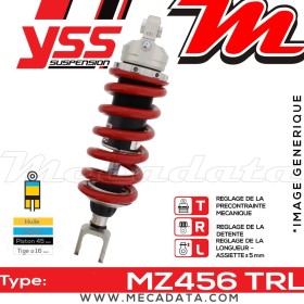 Amortisseur YSS MZ456 TRL ~ Suzuki GSX 1300 R Hayabusa (A11112) ~ Annee 2006 - 2007