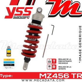 Amortisseur YSS MZ456 TR ~ Kawasaki ZX-12R 1200 B (ZXT20ABA) ~ Annee 2006