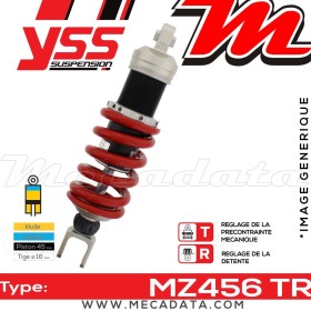 Amortisseur YSS MZ456 TR ~ Honda XL 500 R (PD02) ~ Annee 1982 - 1985