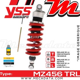 Amortisseur YSS MZ456 TRL ~ Honda XL 1000 V Varadero (SD01A) ~ Annee 2000