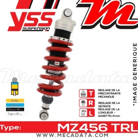 Amortisseur YSS MZ456 TRL ~ Triumph Tiger 1050 ABS (115NG) ~ Annee 2007