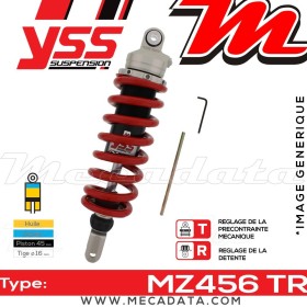Amortisseur YSS MZ456 TR ~ Suzuki GSX-R 600 (AD3112) ~ Annee 2000