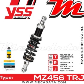 Amortisseur YSS MZ456 TRL ~ BMW R 1150 GS Adventure ABS (R21) ~ Annee 2005