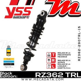 Amortisseur YSS RZ362 TRL ~ Harley Davidson XL 883 N Sportster Iron (LE2) ~ Annee 2014
