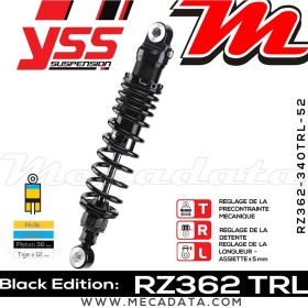 Amortisseur YSS RZ362 TRL ~ Triumph Bonneville 800 T100 (908MD) ~ Annee 2003
