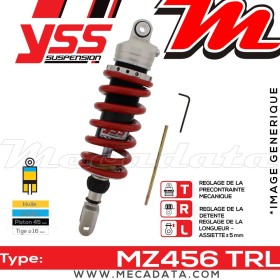 Amortisseur YSS MZ456 TRL ~ Suzuki DL 650 A V-Strom ABS (C71111) ~ Annee 2014