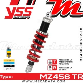 Amortisseur YSS MZ456 TR ~ Aprilia ETV 1000 Capo Nord (PS000) ~ Annee 2001 - 2005