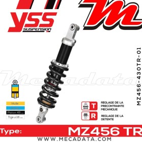 Amortisseur YSS MZ456 TRL ~ BMW F 800 GS ABS (E8GS/K72) ~ Annee 2010