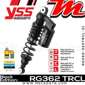 Amortisseur YSS RG362 TRC ~ Ducati Supersport 750 SS (750SS/73) ~ Annee 1973 - 1974