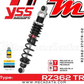 Amortisseur YSS RZ362 TR ~ Moto Guzzi NTX 650 (LB) ~ Annee 1986 - 1995