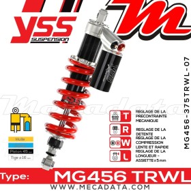 Amortisseur YSS MG456 TRW ~ KTM Supermoto 990 LC8 () ~ Annee 2009