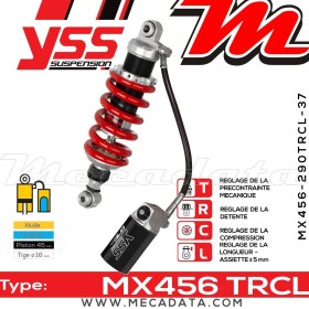 Amortisseur YSS MX456 TRC ~ Yamaha TZR 250 (2MA) ~ Annee 1987