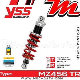 Amortisseur YSS MZ456 TR ~ Yamaha YZF-R1 1000 (RN225) ~ Annee 2014