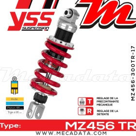 Amortisseur YSS MZ456 TR ~ Yamaha FZ 750 Genesis (2KK) ~ Annee 1990