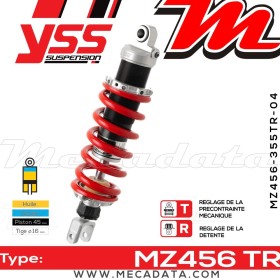 Amortisseur YSS MZ456 TR ~ Honda XL 250 R (MD03) ~ Annee 1983