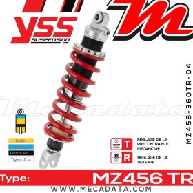 Amortisseur YSS MZ456 TR ~ Yamaha FZR 750 R OW01 (3PJ) ~ Annee 1989