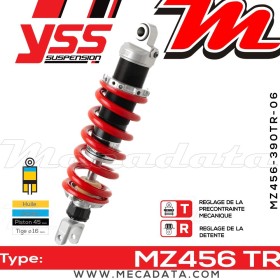 Amortisseur YSS MZ456 TR ~ Honda XR 600 R (PE04) ~ Annee 1985