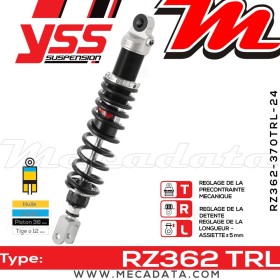 Amortisseur YSS RZ362 TRL ~ Honda CB 500 K Four (CB500) ~ Annee 1972 - 1977