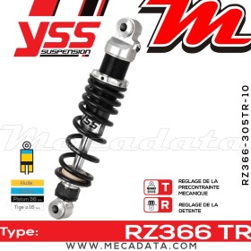 Amortisseur YSS RZ366 TR ~ Harley Davidson FXDF 1584 Dyna Fat Bob (GY4) ~ Annee 2008