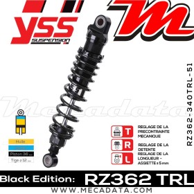 Amortisseur YSS RZ362 TRL ~ Triumph Street Twin 900 EFI ABS (DP01) ~ Annee 2016