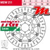 Disque de frein Avant ~ Norton 961 Commando Cafe Racer (COM 01) 2010+ ~ TRW Lucas MSW 211