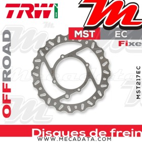 Disque de frein Avant ~ KTM E-SX Freeride 2012-2014 ~ TRW Lucas MST 217 EC