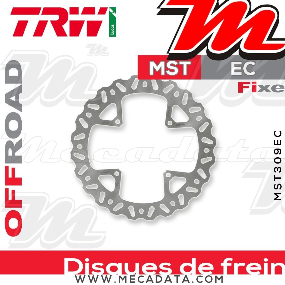 Disque de frein Avant ~ KTM SX 85 2011+ ~ TRW Lucas MST 309 EC