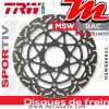 Disque de frein Avant gauche ~ Kawasaki ZX-10R 1000 Ninja ABS (ZXT00S) 2016+ ~ TRW Lucas MSW 226 RAC