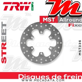 Disque de frein Arrière ~ Kawasaki KLX 650 (LX650C) 1993-2003 ~ TRW Lucas MST 336