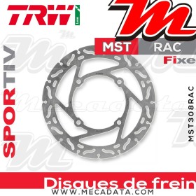 Disque de frein Avant ~ Kawasaki KLX 450 R (LX450) 2007+ ~ TRW Lucas MST 308 RAC